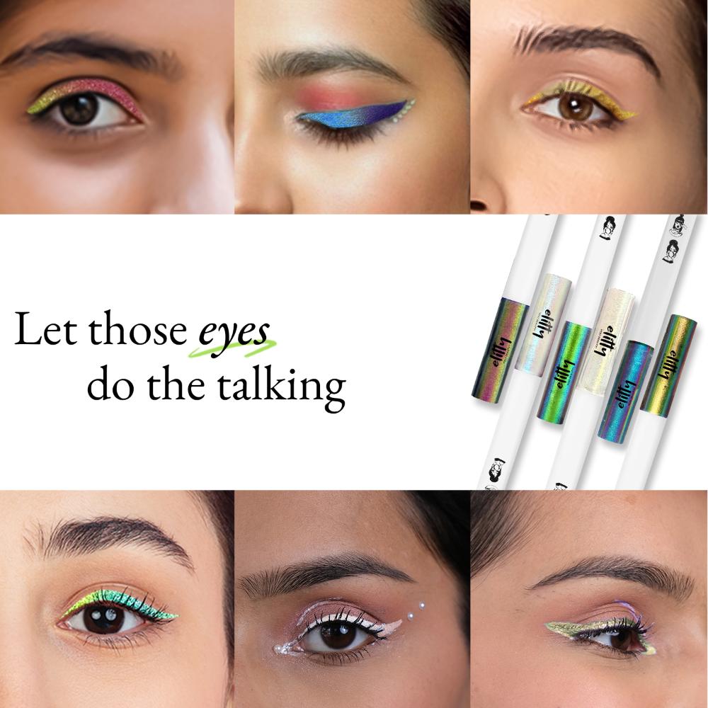 Elitty Holographic Pop Coloured Eyeliner