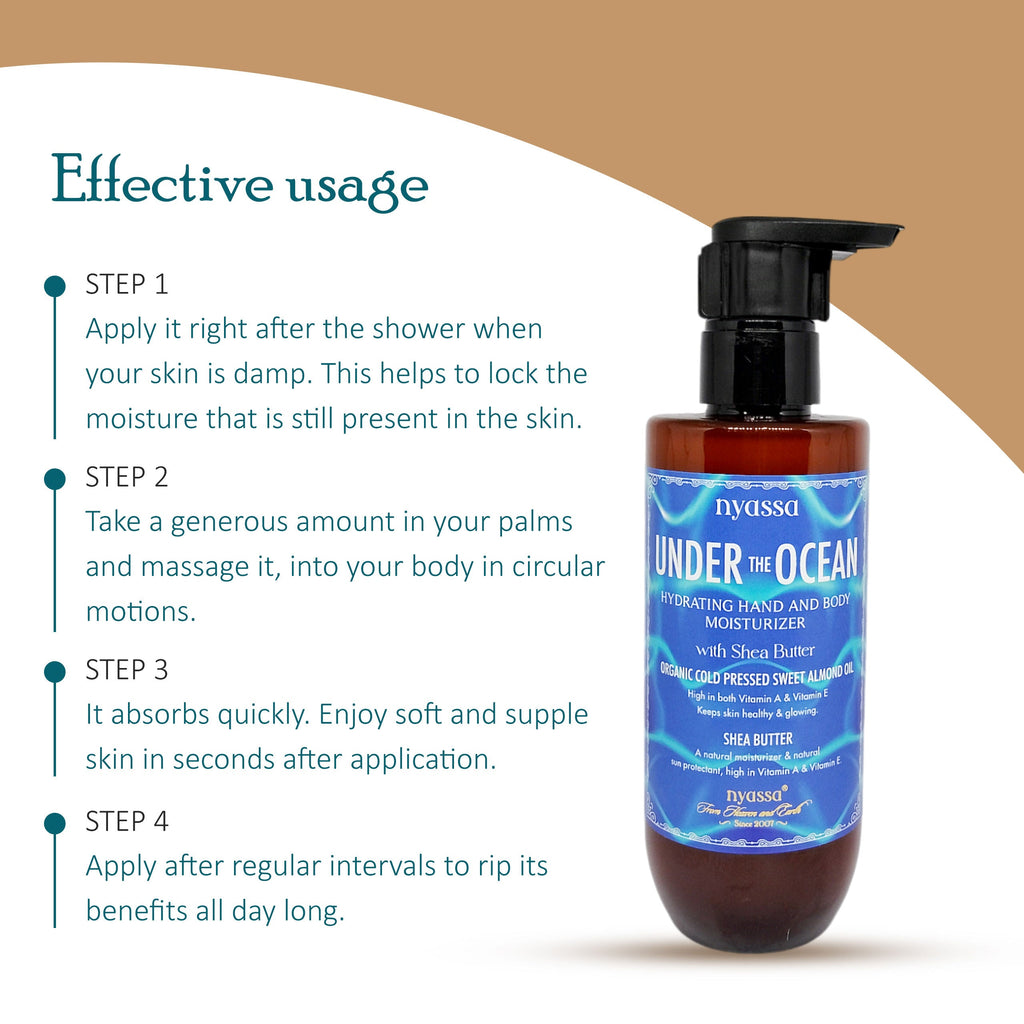 Nyassa Under The Ocean Hand And Body Moisturizer
