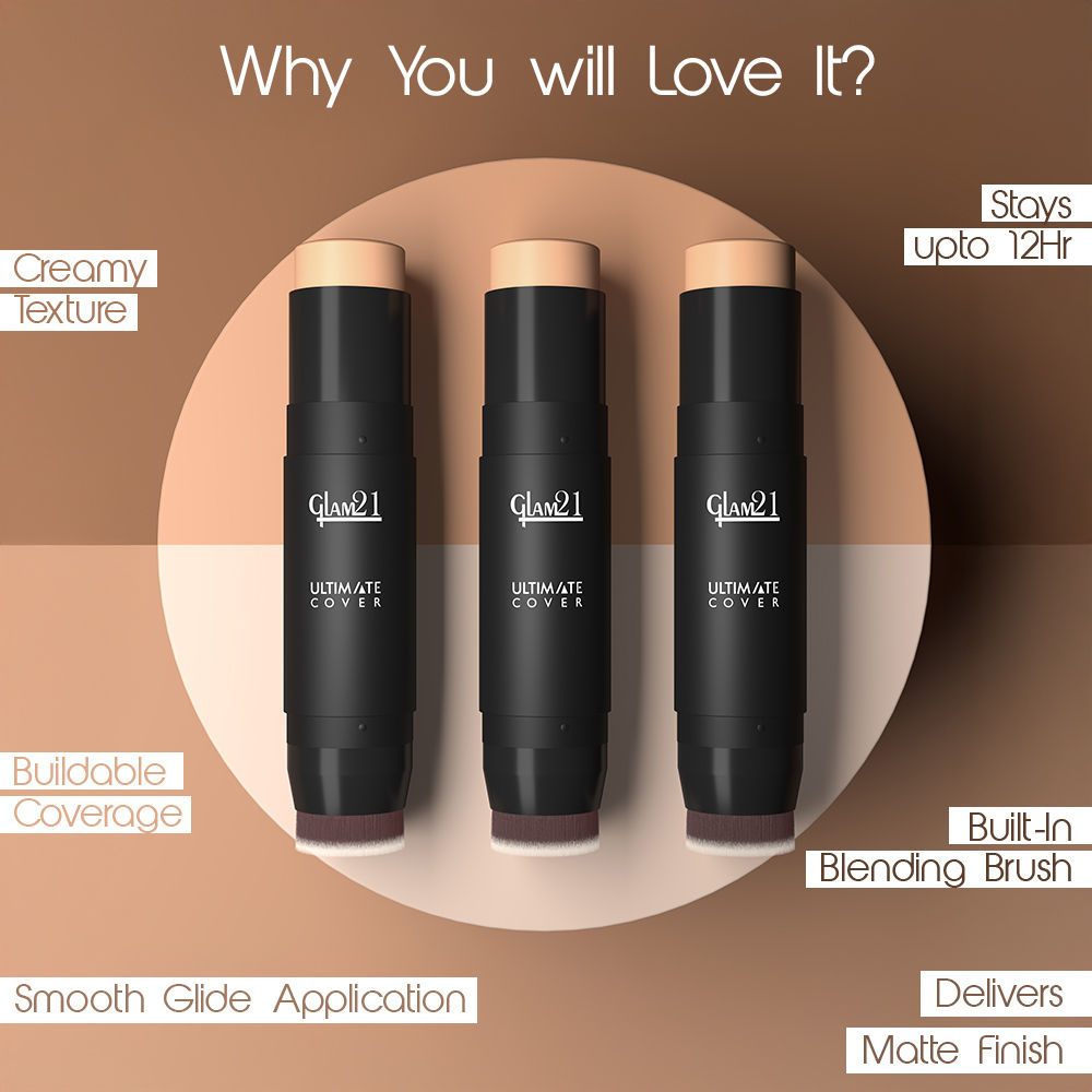 GLAM21 Ultimate Cover Foundation Stick