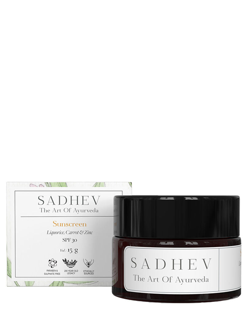 SADHEV Ayurvedic Sunscreen Spf 30