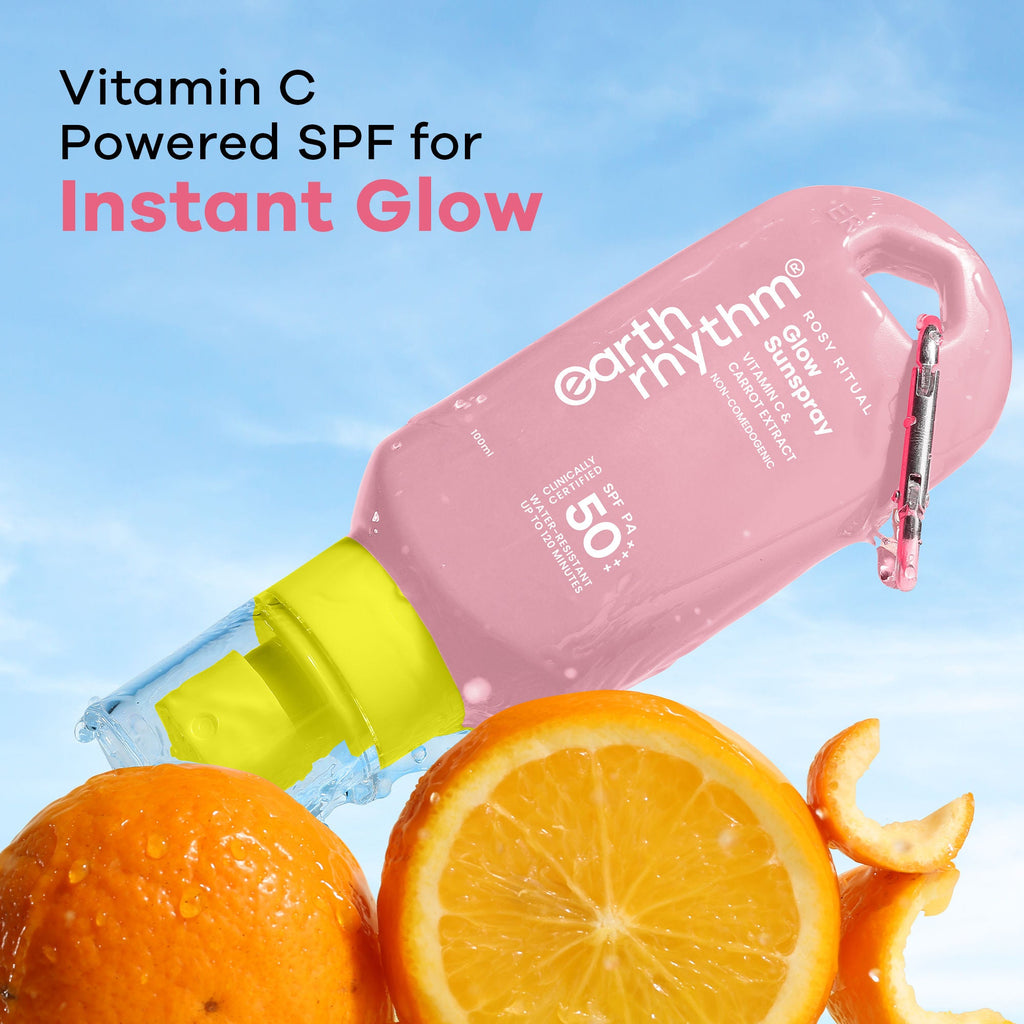 Earth Rhythm Glow Surge Sunscreen Spray SPF 50