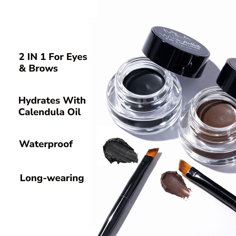 Mila Beauté Wink Artist 36Hr Smudge Proof & Waterproof Gel Eyeliner