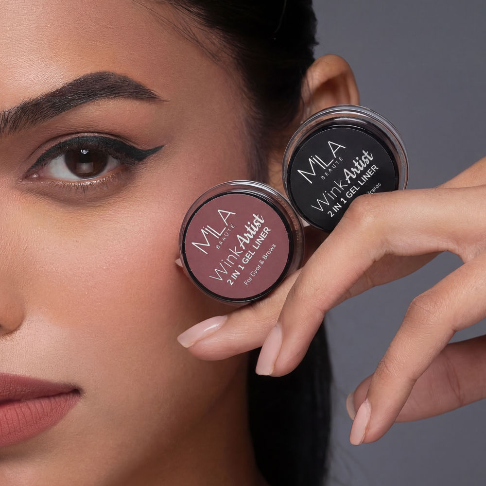 Mila Beauté Wink Artist 36Hr Smudge Proof & Waterproof Gel Eyeliner
