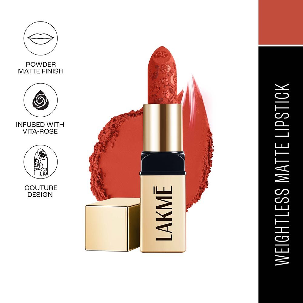 Lakme Rouge Bloom Powder Matte Lipstick
