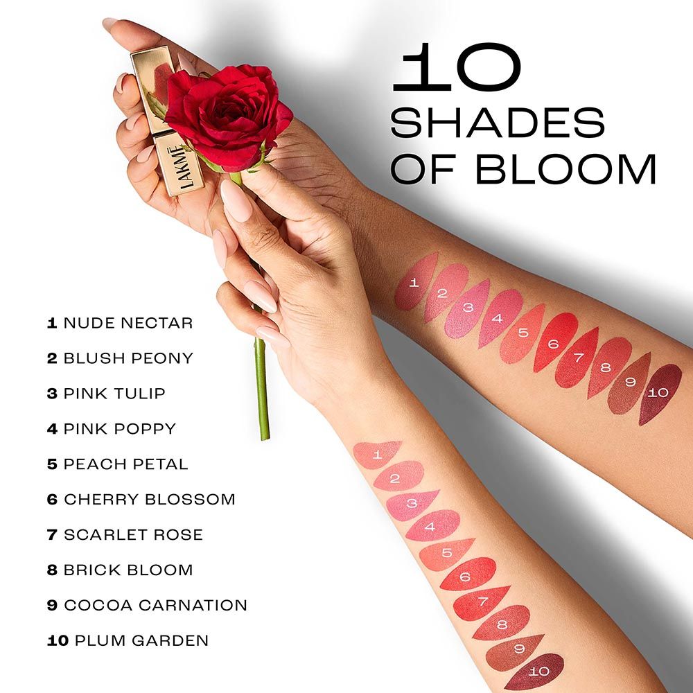 Lakme Rouge Bloom Powder Matte Lipstick