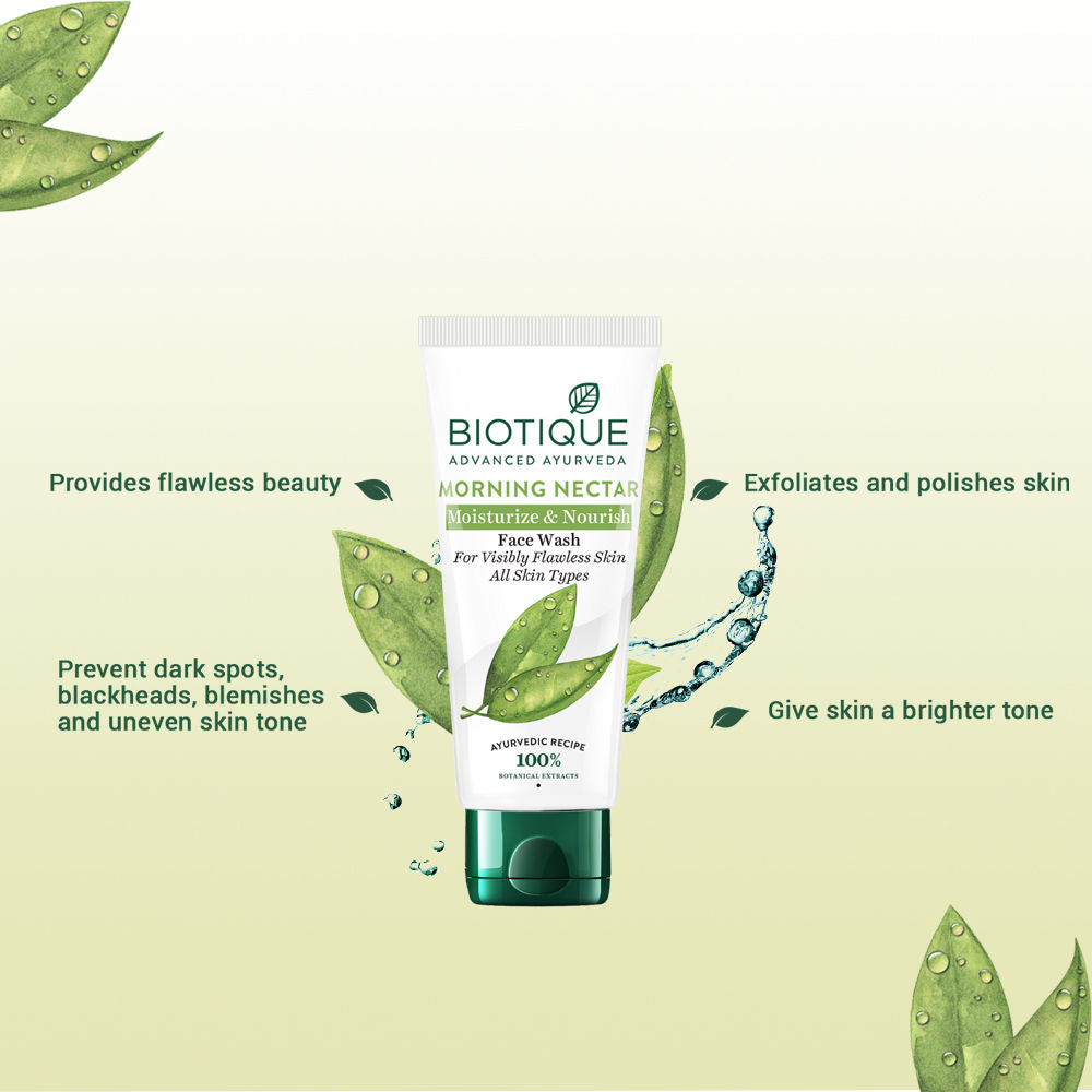 Biotique Bio Morning Nectar Visibly Whitening Face Wash (All Skin Types)