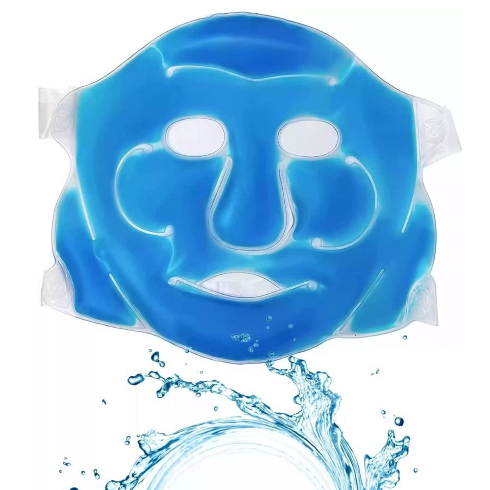 Kazarmaa Blue Aqua Ice Cooling Gel Face Mask