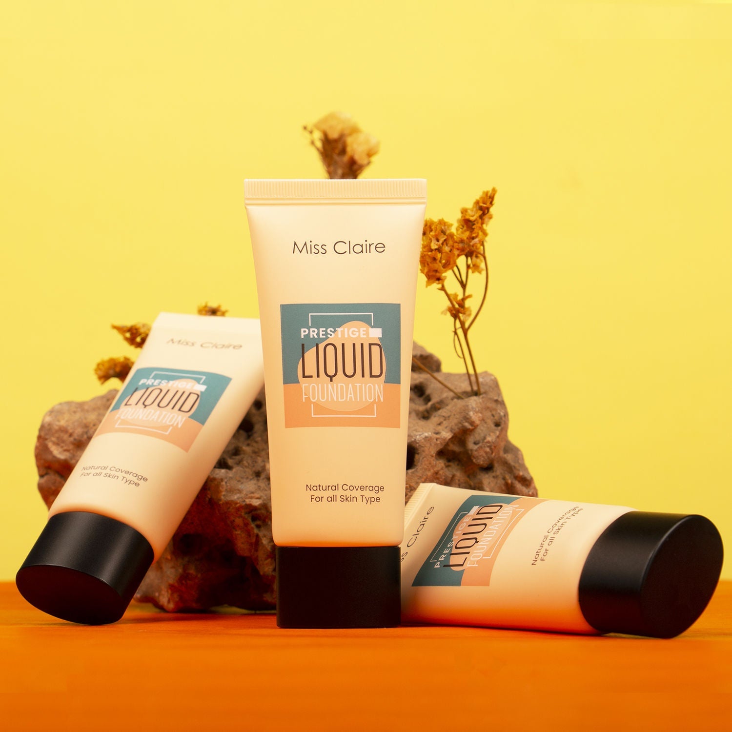 Miss Claire Prestige Liquid Foundation Natural Coverage