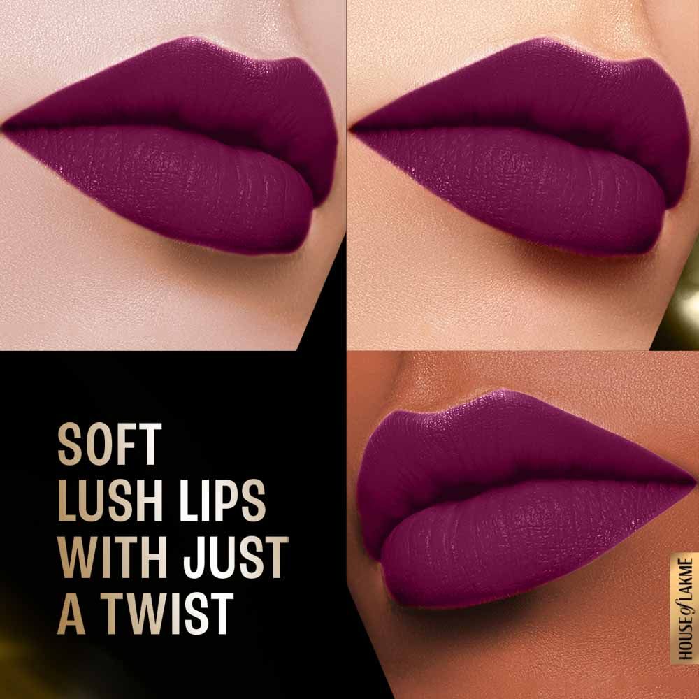 Lakme Forever Matte Lipstick, Made With French Rose Oil Extracts