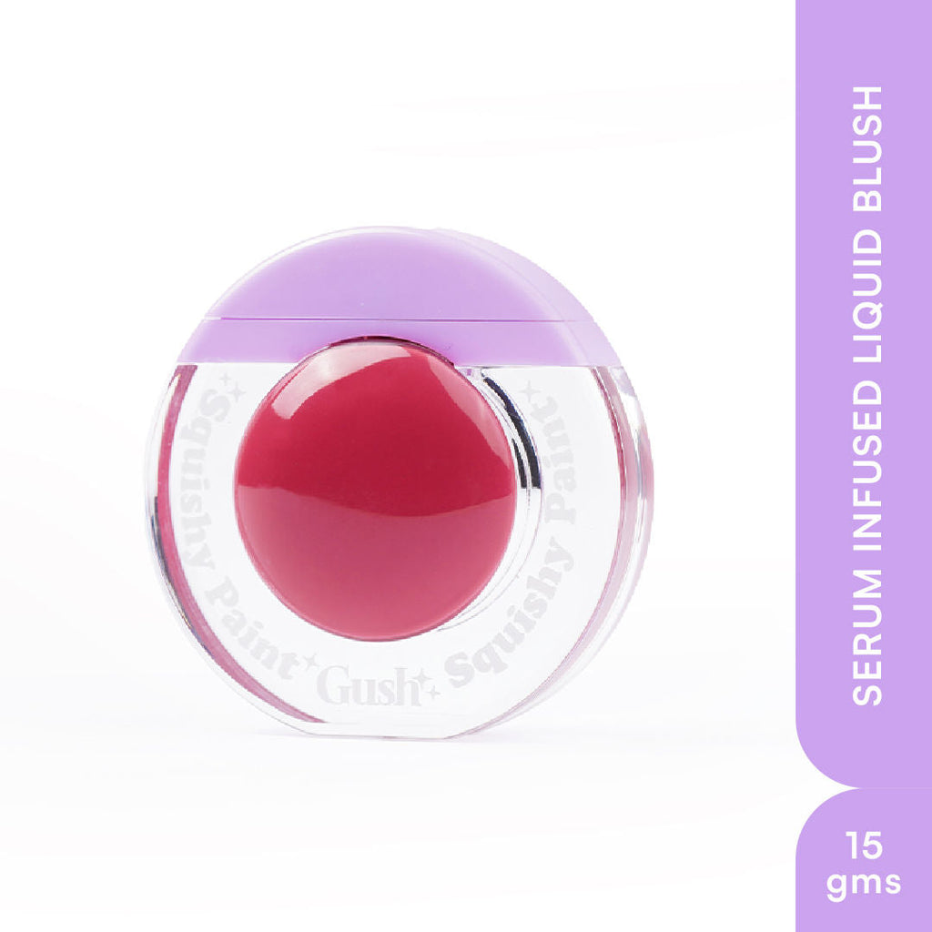 Gush Beauty Squishy Blush With Niacinamide Lightweight