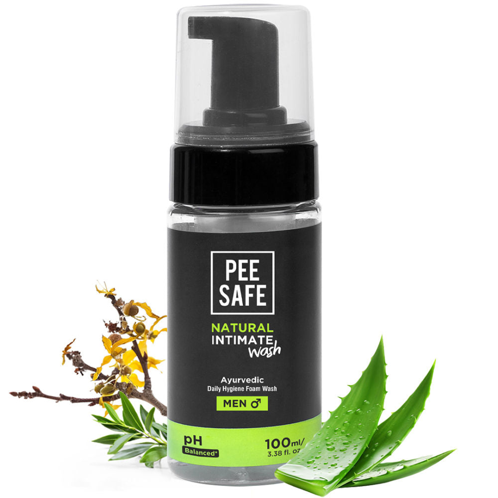 Pee Safe Intimate Wash For Men With Aloevera And Tea Tree For Ichiness & Odour (100ml)