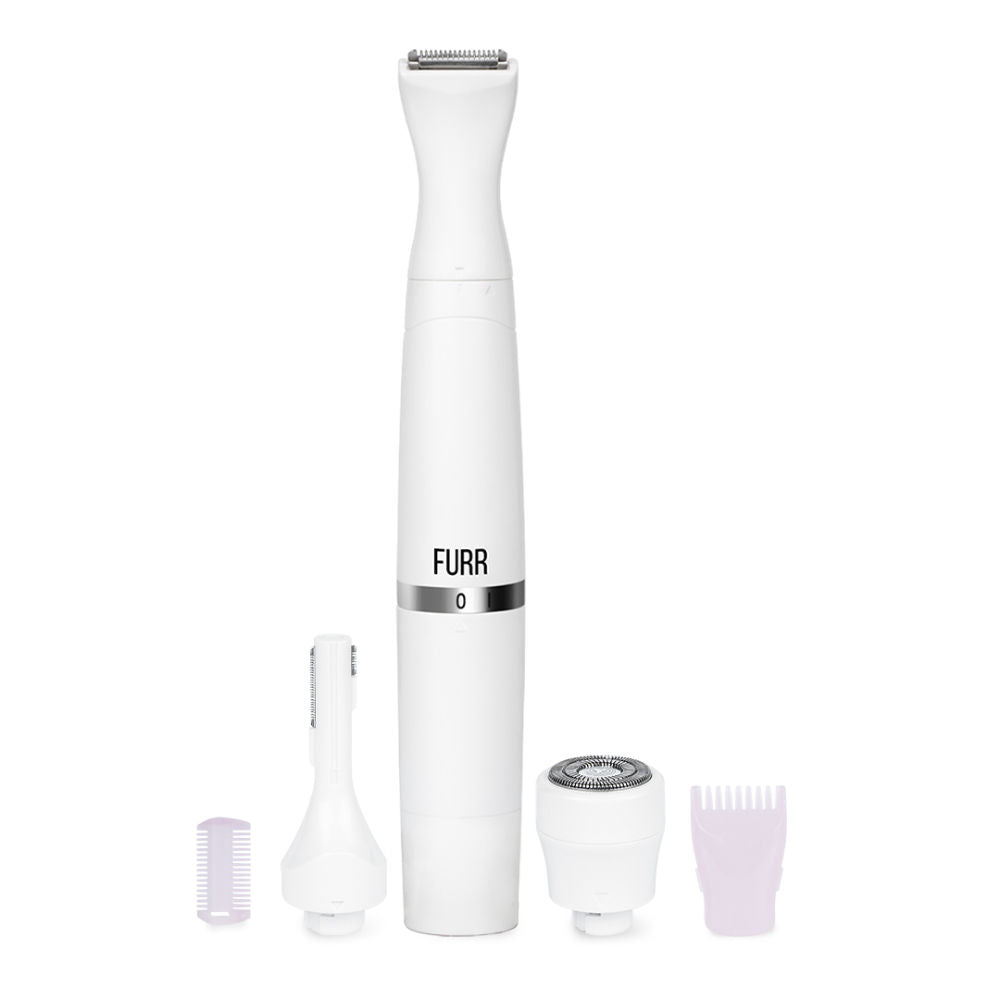 FURR Rechargeable Multipurpose Trimmer for Eyebrows, Underarms and Bikini Line