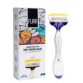 FURR Body Shaving Razor with Aloe Vera & Vitamin E Padding Count 1
