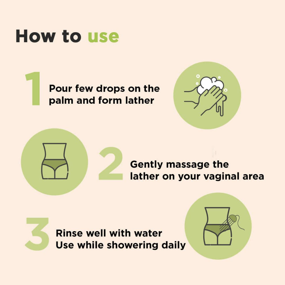 Pee Safe Intimate Wash For Women - Lemongrass Fragrance & 100% Alcohol-Free, Paraben-Free
