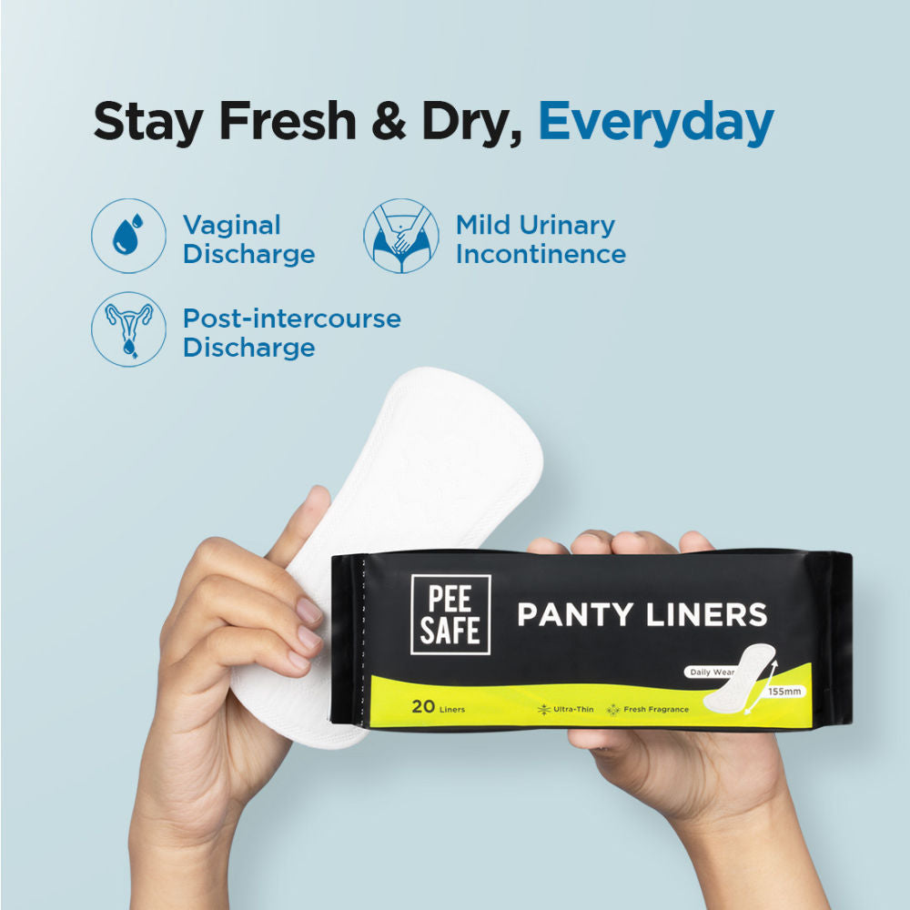 Pee Safe Every Day Aloe Vera Panty Liners (Large) 20pcs