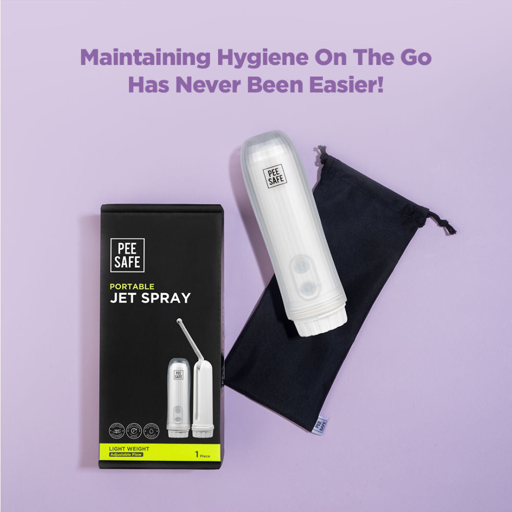 Pee Safe Portable Jet Spray Light Weight Adjustable Flow