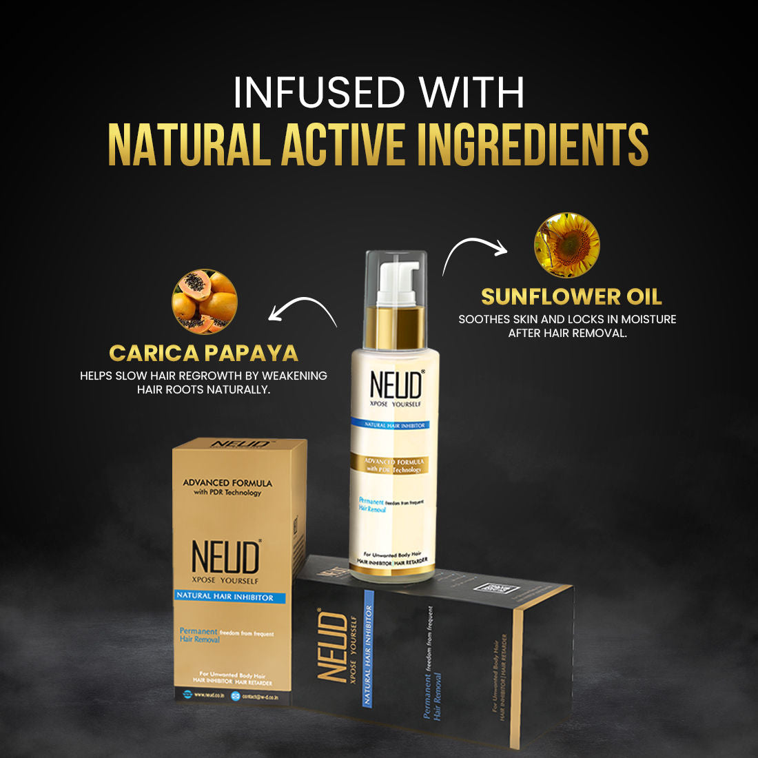 Neud Natural Hair Inhibitor