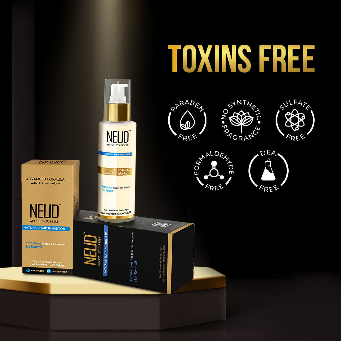 Neud Natural Hair Inhibitor