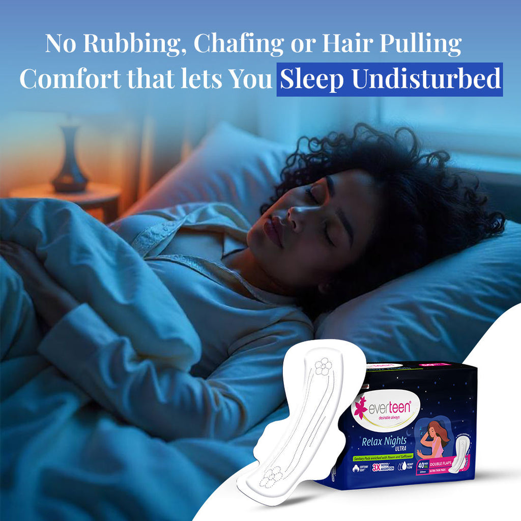 Everteen Relax Nights XXL Ultra Thin Overnight Sanitary Pads