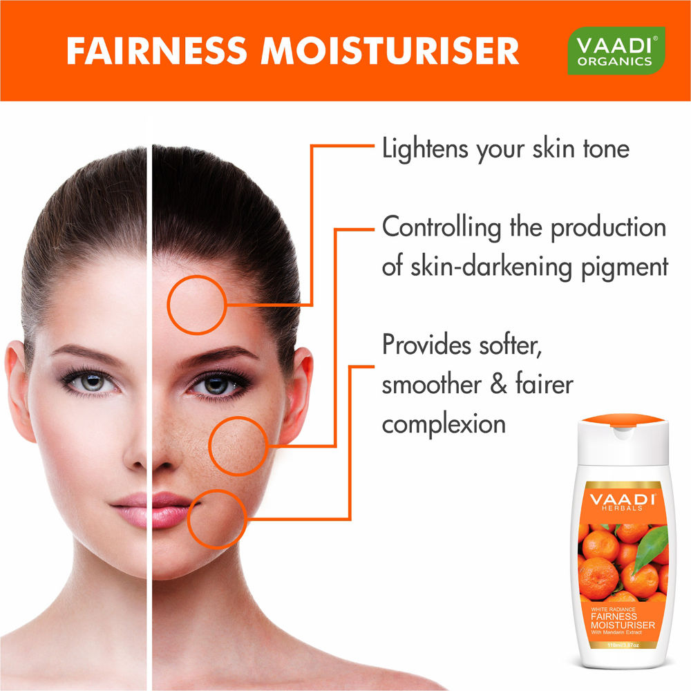 Vaadi Herbals Fairness Moisturiser With Mandarin Extract