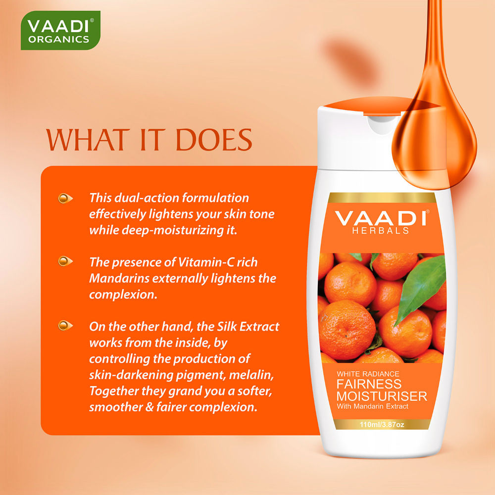 Vaadi Herbals Fairness Moisturiser With Mandarin Extract