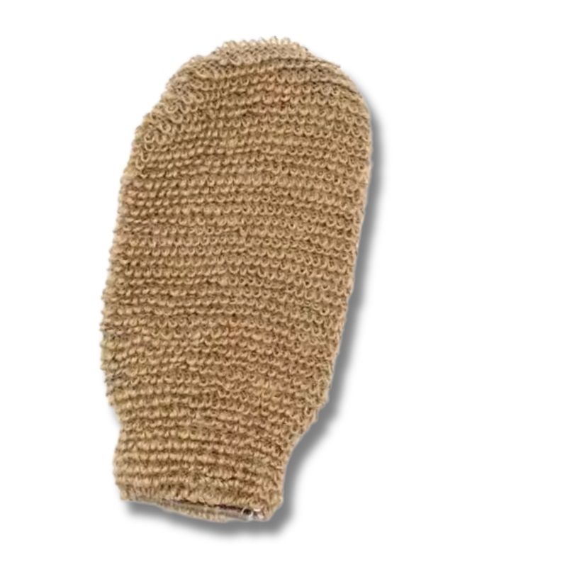 baes CLUB 100% Natural Jute Deep Exfoliating Loofah Glove
