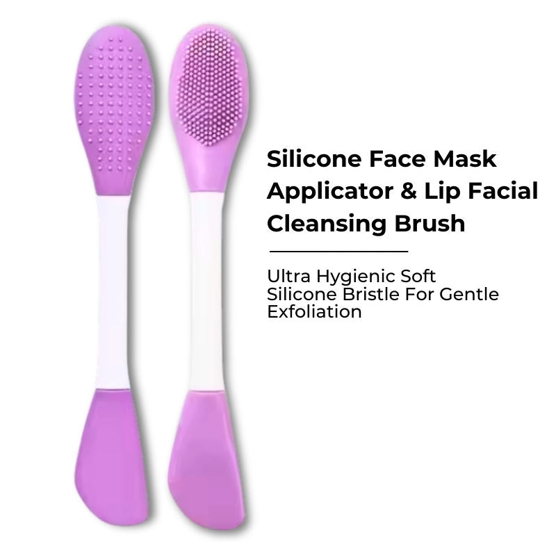 baes CLUB Silicone Face Mask Applicator & Lip Facial Cleansing Brush