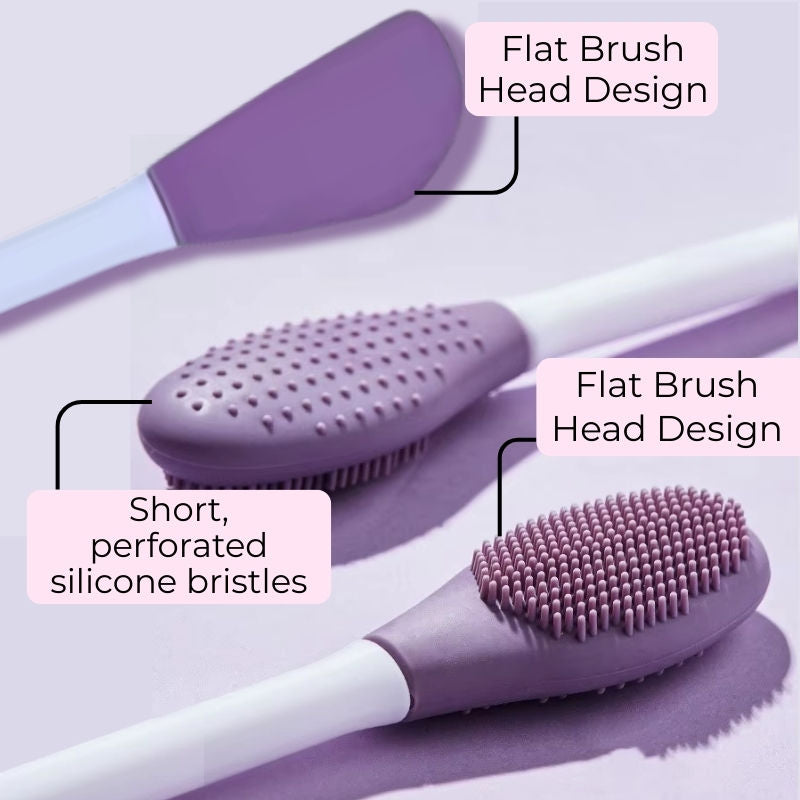 baes CLUB Silicone Face Mask Applicator & Lip Facial Cleansing Brush