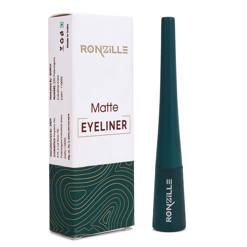 Ronzille Smudgeproof And Waterproof Liquid Matte Eyeliner