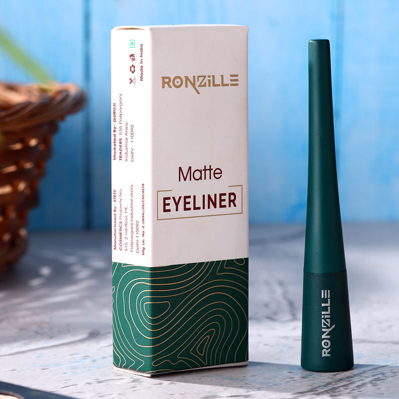 Ronzille Smudgeproof And Waterproof Liquid Matte Eyeliner