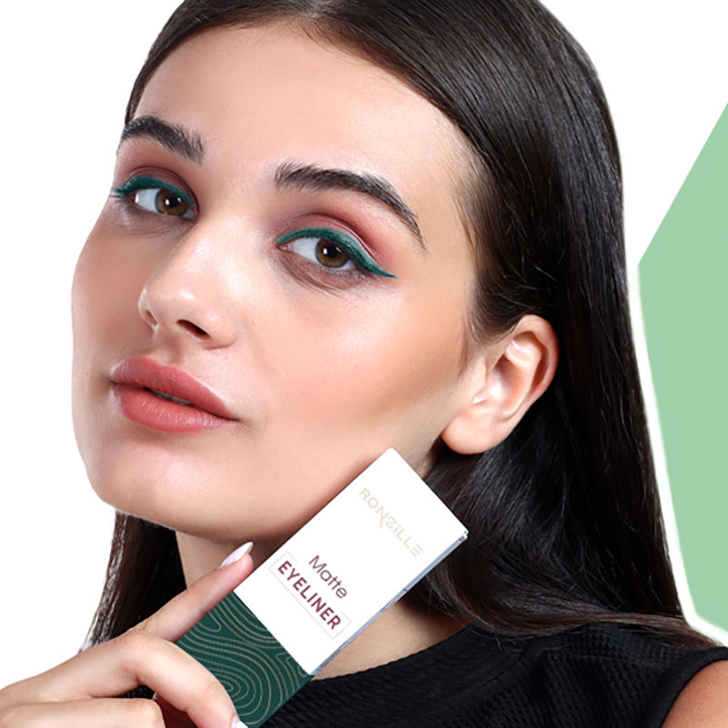 Ronzille Smudgeproof And Waterproof Liquid Matte Eyeliner
