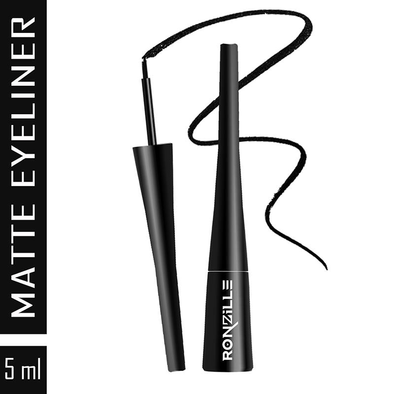 Ronzille Smudgeproof And Waterproof Liquid Matte Eyeliner