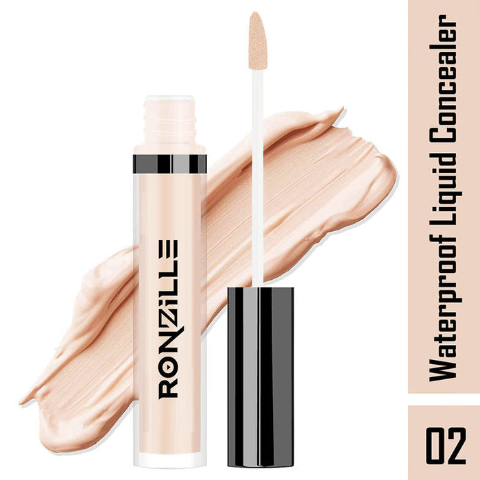 Ronzille Hd Finish Full Coverage Liquid Concealer - Corrector Orange 05