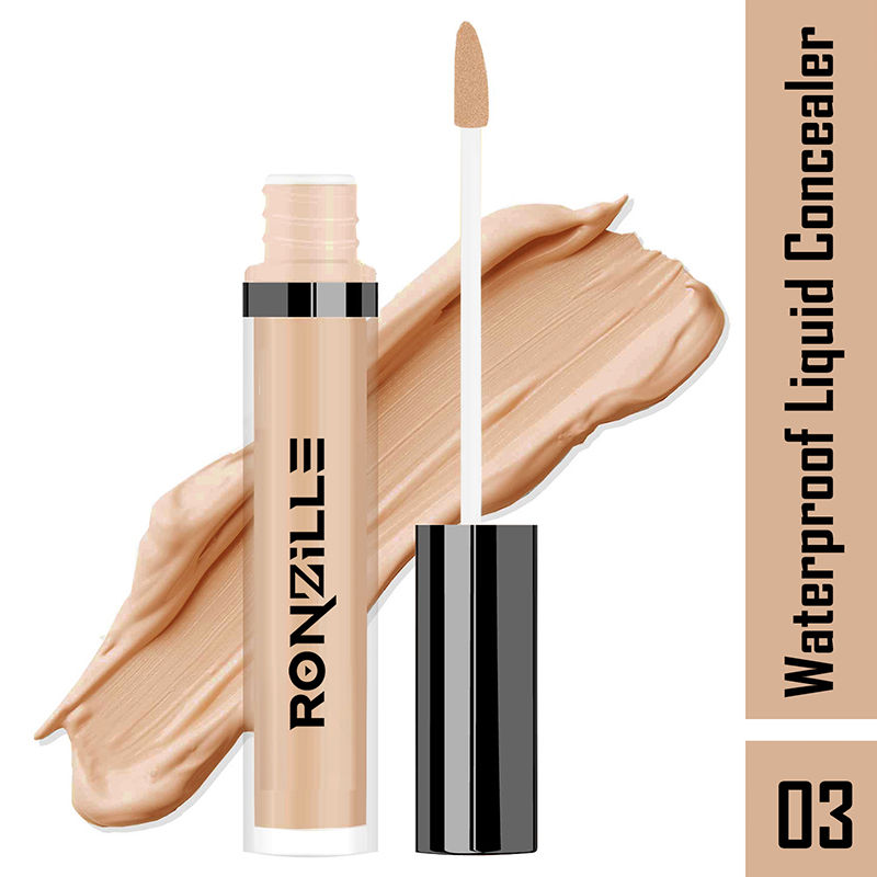 Ronzille Hd Finish Full Coverage Liquid Concealer - Corrector Orange 05