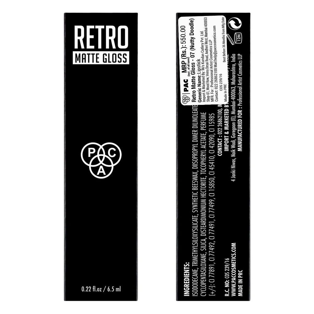 PAC Retro Matte Gloss