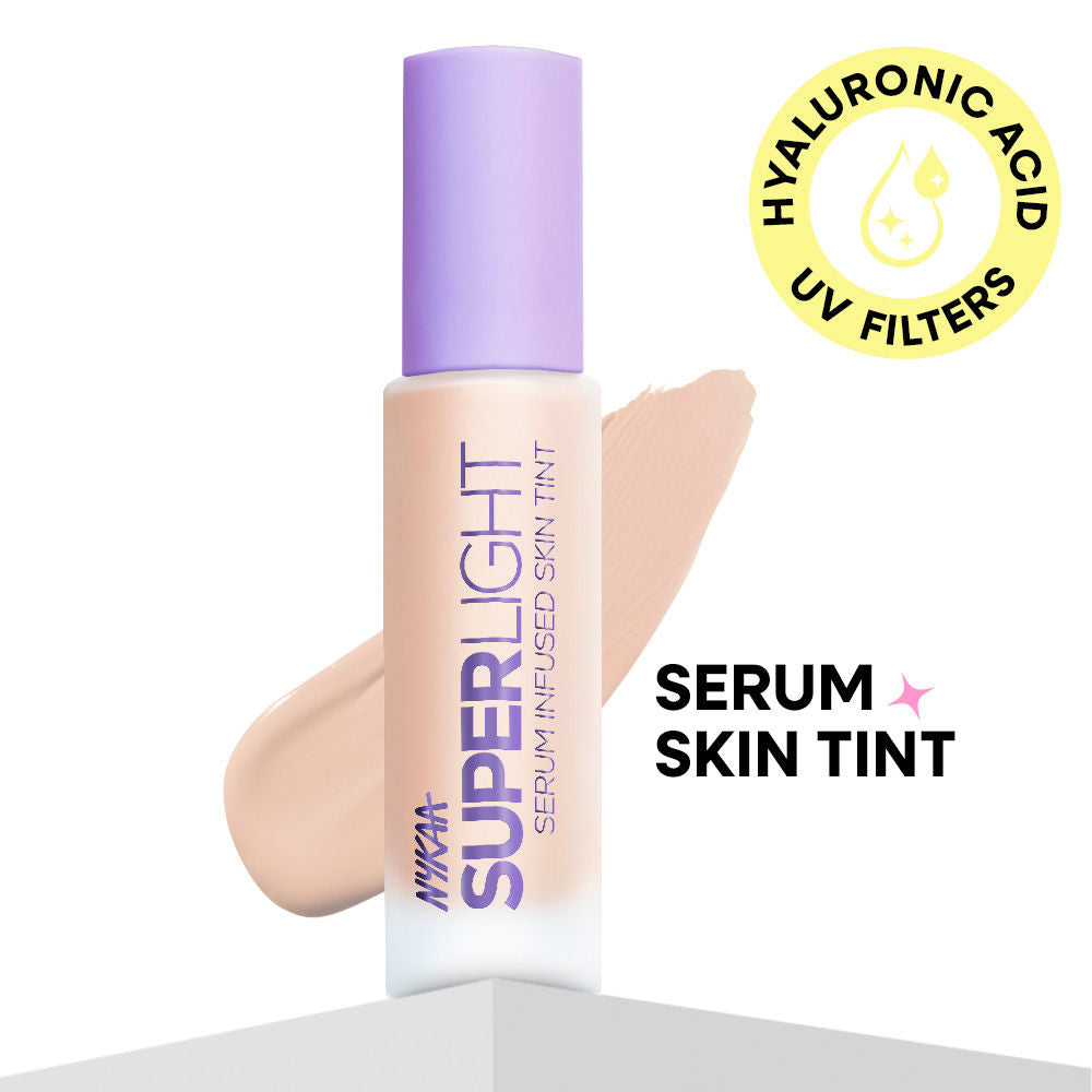 Nykaa Superlight Serum Matte Filter Finish Skin Tint Foundation