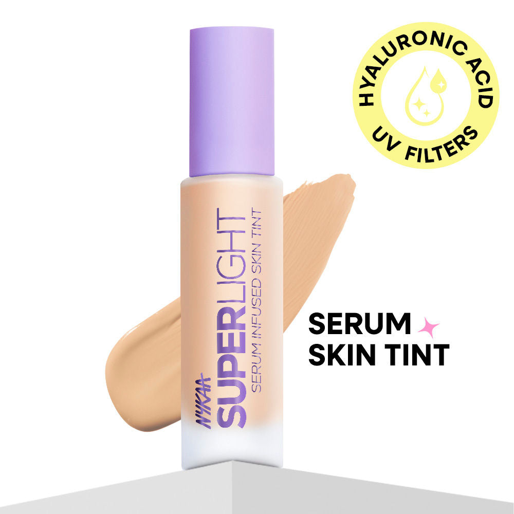 Nykaa Superlight Serum Matte Filter Finish Skin Tint Foundation