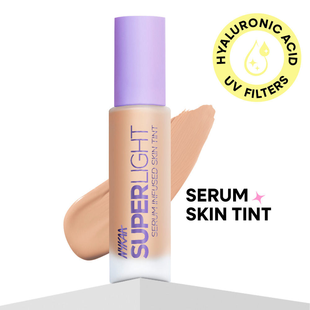 Nykaa Superlight Serum Matte Filter Finish Skin Tint Foundation