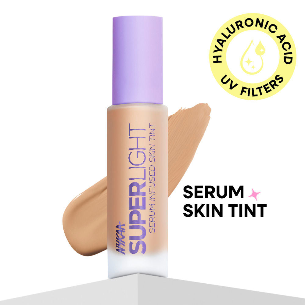 Nykaa Superlight Serum Matte Filter Finish Skin Tint Foundation