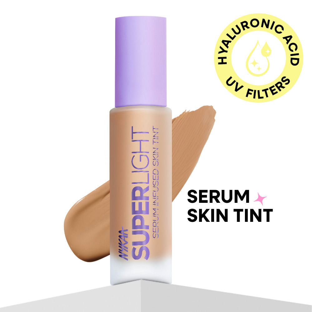 Nykaa Superlight Serum Matte Filter Finish Skin Tint Foundation