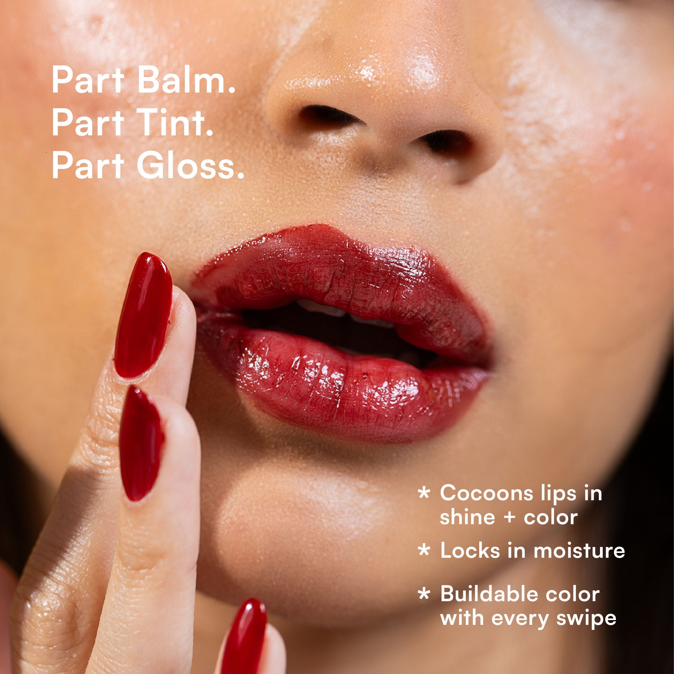 Gush Beauty Hybrid Gloss Butter Balm High Shine & Hydrating