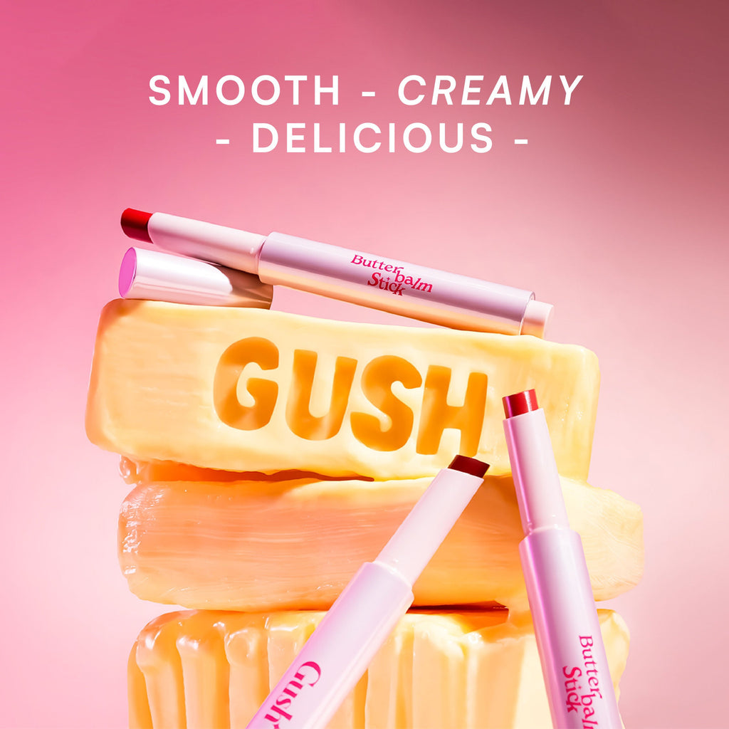 Gush Beauty Hybrid Gloss Butter Balm High Shine & Hydrating
