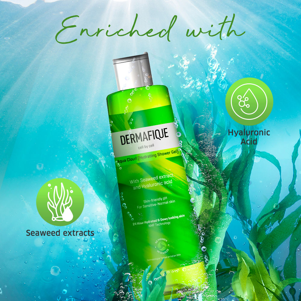 Dermafique Aqua Cloud Hydrating Shower Gel