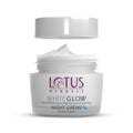 Lotus Herbals Whiteglow Skin Whitening & Brightening Nourishing Night Face Cream With Niacinamide