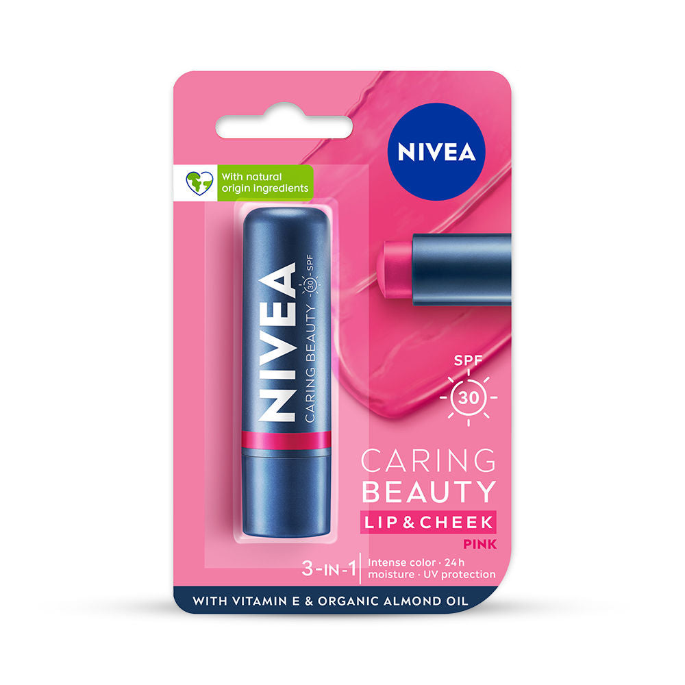 Nivea Lip Caring Beauty Red Lip Balm With SPF 30