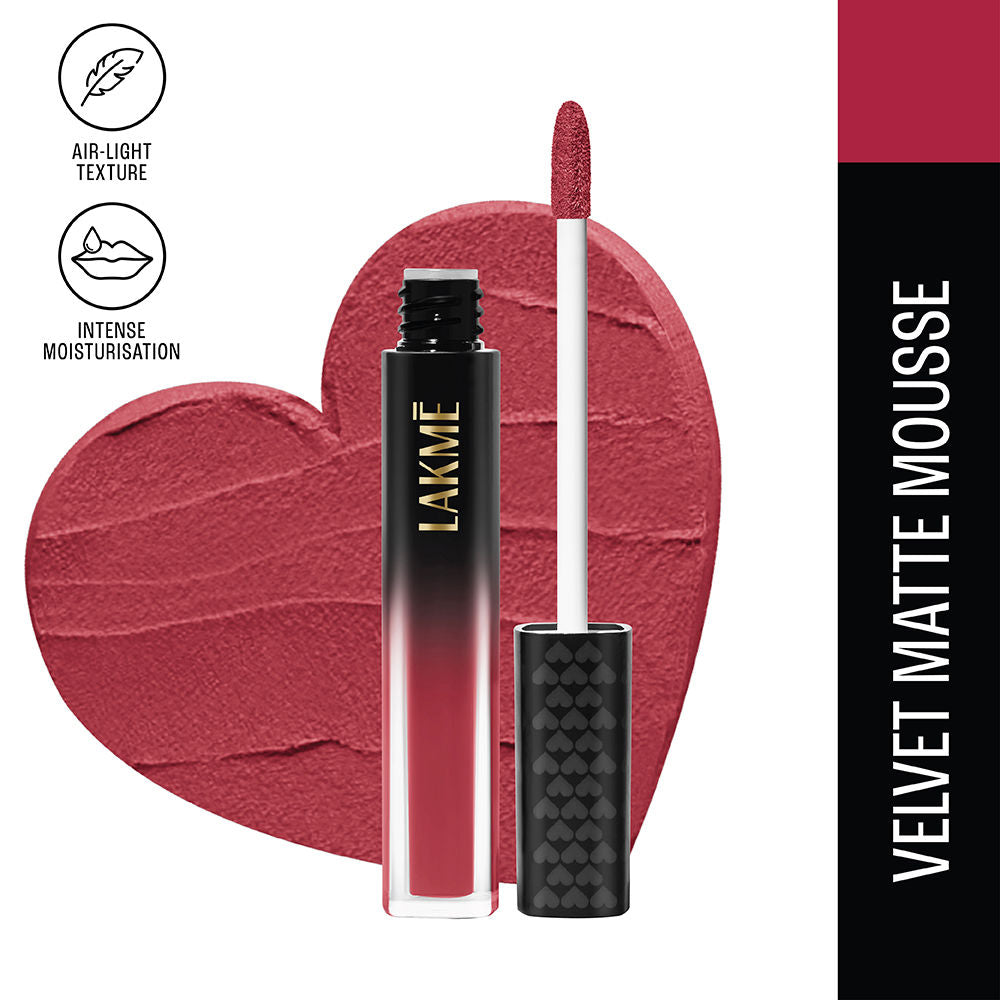 Lakme Xtraordin-Airy Velvet Matte Lip Mousse
