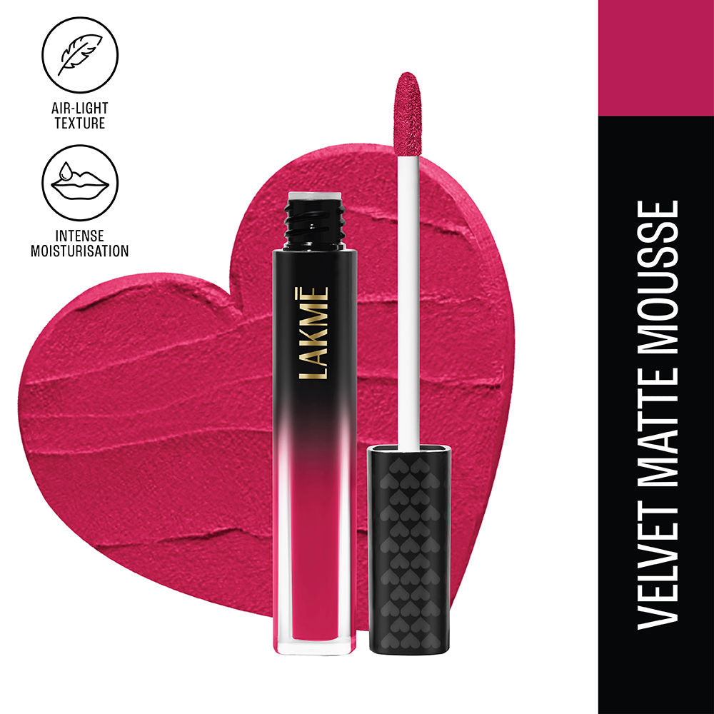 Lakme Xtraordin-Airy Velvet Matte Lip Mousse