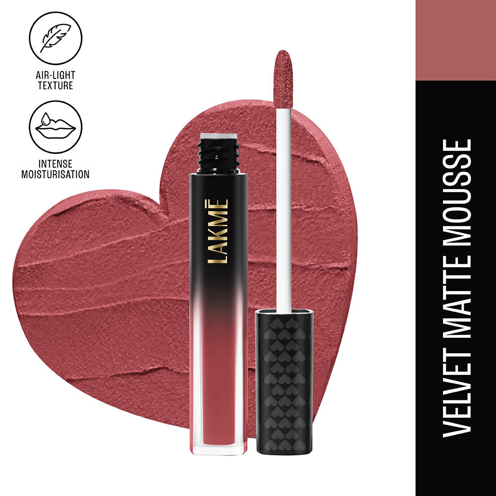 Lakme Xtraordin-Airy Velvet Matte Lip Mousse