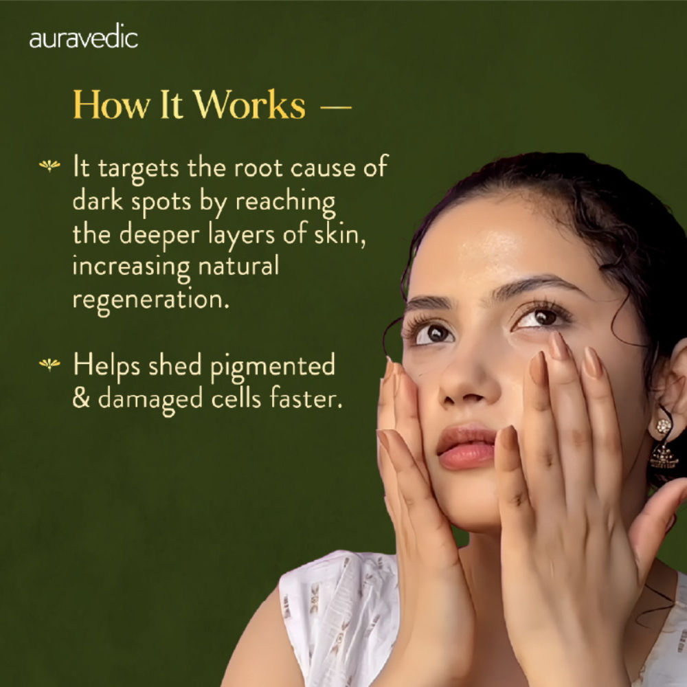 Auravedic Kumkumadi Face Oil Kumkumadi Tailam Kumkumadi Oil Face Serum Oil For Pigmentation