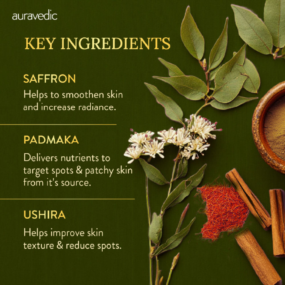 Auravedic Kumkumadi Face Oil Kumkumadi Tailam Kumkumadi Oil Face Serum Oil For Pigmentation